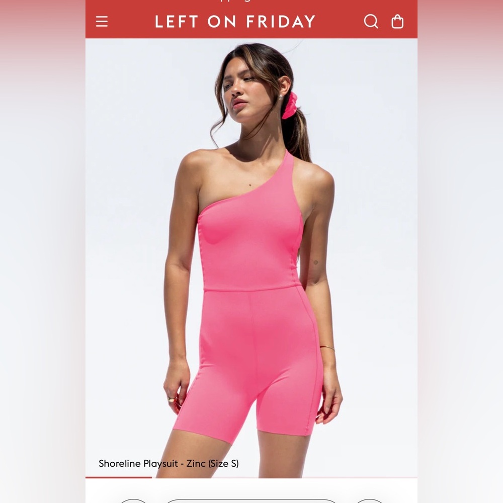 Left on Friday playsuit